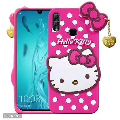 Stylish Trendy Hello Kitty Back Cover For Honor 8X Soft Silicon Girls Phone Case Cover