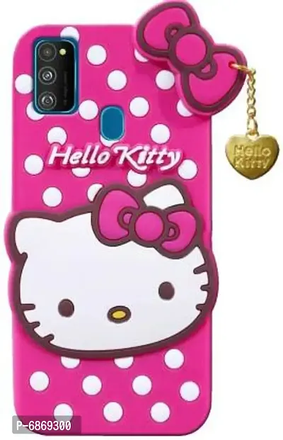 Stylish Trendy Hello Kitty Back Cover For Honor 9A Soft Silicon Girls Phone Case Cover