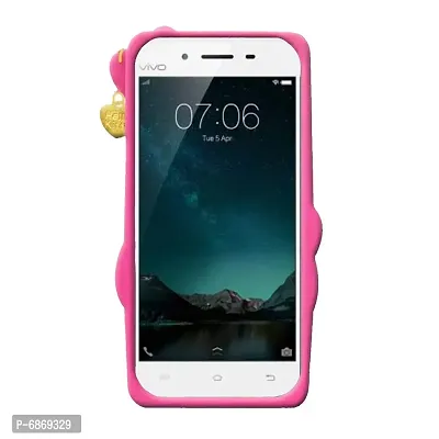 Stylish Trendy Hello Kitty Back Cover For Vivo V3 Max Soft Silicon Girls Phone Case Cover-thumb3