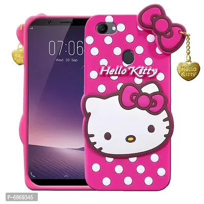 Stylish Trendy Hello Kitty Back Cover For Vivo Y81 Soft Silicon Girls Phone Case Cover