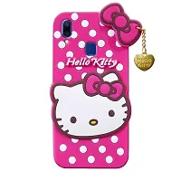 Stylish Trendy Hello Kitty Back Cover For Vivo Y91 Soft Silicon Girls Phone Case Cover-thumb2