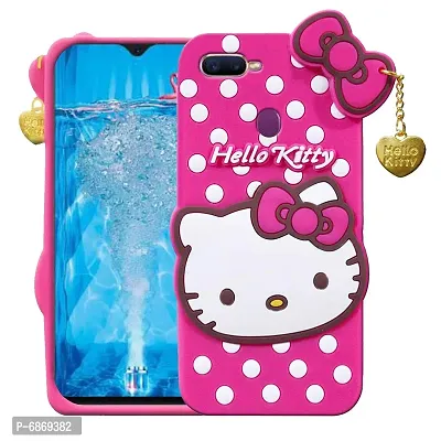 Stylish Trendy Hello Kitty Back Cover For OPPO A5 Soft Silicon Girls Phone Case Cover