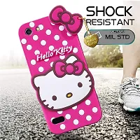 Stylish Trendy Hello Kitty Back Cover For OPPO Neo 7 Soft Silicon Girls Phone Case Cover-thumb1