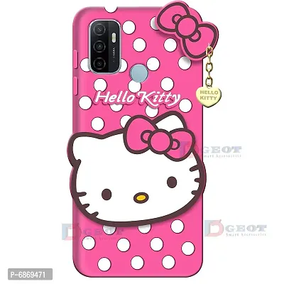 Stylish Trendy Hello Kitty Back Cover For Oppo A33 Soft Silicon Girls Phone Case Cover-thumb2