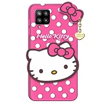Stylish Trendy Hello Kitty Back Cover For Samsung Galaxy M42 5G Soft Silicon Girls Phone Case Cover-thumb1