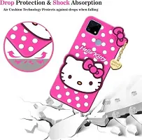 Stylish Trendy Hello Kitty Back Cover For Realme C25 Soft Silicon Girls Phone Case Cover-thumb2