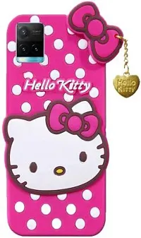 Stylish Trendy Hello Kitty Back Cover For Vivo Y33s, Vivo Y21 2021 Soft Silicon Girls Phone Case Cover-thumb2