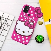 Stylish Trendy Hello Kitty Back Cover For Moto G30 Soft Silicon Girls Phone Case Cover-thumb2