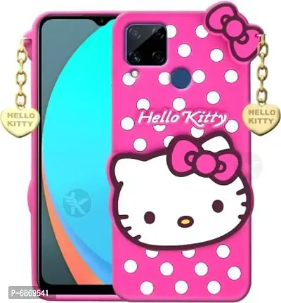 Stylish Trendy Hello Kitty Back Cover For Infinix Hot 10s Soft Silicon Girls Phone Case Cover
