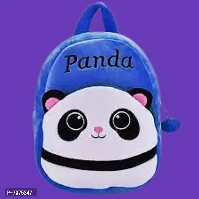 Down Panda Blue Kids School Bag Cartoon Backpacks-thumb0