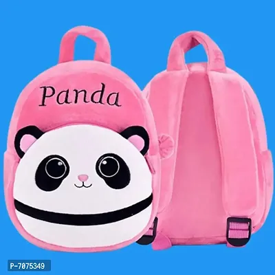 Down Panda Pink Kids School Bag Cartoon Backpacks