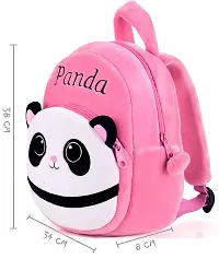 Aviaaz Down Panda Pink Kids School Bag Cute Backpacks for Girls/Boys/Animal Cartoon Mini Travel Bag Backpack for Kids Girl Boy 2-6 Years-thumb2