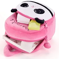 Aviaaz Down Panda Pink Kids School Bag Cute Backpacks for Girls/Boys/Animal Cartoon Mini Travel Bag Backpack for Kids Girl Boy 2-6 Years-thumb3