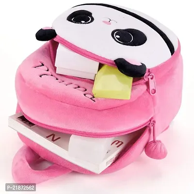 Aviaaz Down Panda Pink Kids School Bag Cute Backpacks for Girls/Boys/Animal Cartoon Mini Travel Bag Backpack for Kids Girl Boy 2-6 Years-thumb4