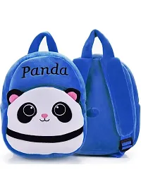 Aviaaz Combo panda Blue Down Combo Kids School Bag Cute Backpacks for Girls/Boys/Animal Cartoon Mini Travel Bag Backpack for Kids Girl Boy 2-6 Years-thumb1