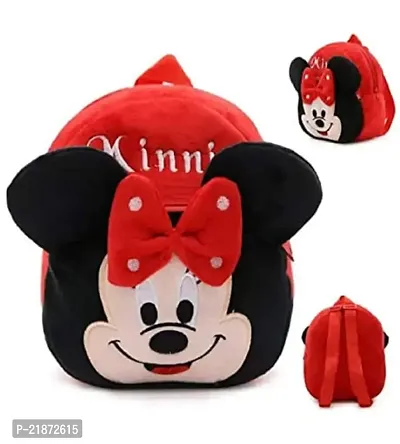 Aviaaz Duck  Minnie Red Combo Kids School Bag Cute Backpacks for Girls/Boys/Animal Cartoon Mini Travel Bag Backpack for Kids Girl Boy 2-6 Years-thumb3