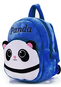 Aviaaz Combo panda Blue Down Combo Kids School Bag Cute Backpacks for Girls/Boys/Animal Cartoon Mini Travel Bag Backpack for Kids Girl Boy 2-6 Years-thumb2