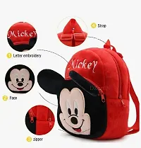 Aviaaz Mickey  Panda Pink Combo Kids School Bag Cute Backpacks for Girls/Boys/Animal Cartoon Mini Travel Bag Backpack for Kids Girl Boy 2-6 Years-thumb1