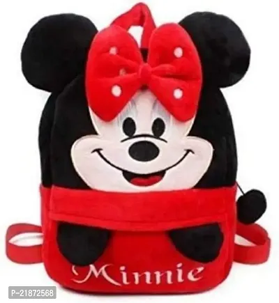 Aviaaz Headup Minnie red Kids School Bag Cute Backpacks for Girls/Boys/Animal Cartoon Mini Travel Bag Backpack for Kids Girl Boy 2-6 Years-thumb0