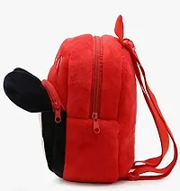 Aviaaz Doremon  Mickey Down Red Combo Kids School Bag Cute Backpacks for Girls/Boys/Animal Cartoon Mini Travel Bag Backpack for Kids Girl Boy 2-6 Years-thumb3