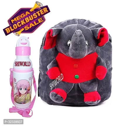 Stylish School Bag with Water Bottle for Kids-thumb0