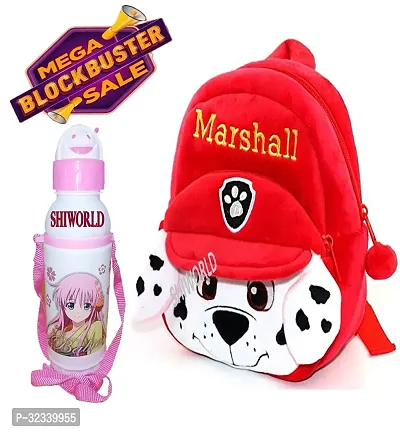 Stylish School Bag with Water Bottle for Kids