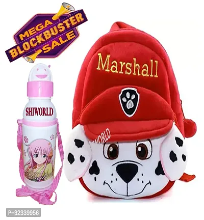 Stylish School Bag with Water Bottle for Kids