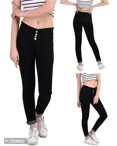 Custom Designer Black Denim Fabric Leggings Straight Mon Fit Women Jeans -  China Women Jeans and Denim Jeans price | Made-in-China.com