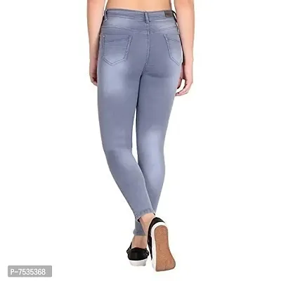 Fashionable Exclusive Womens Skinny fit Jeans Round Pocket-thumb4