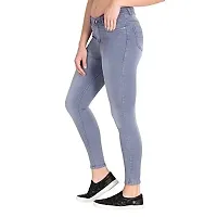 Fashionable Exclusive Womens Skinny fit Jeans Round Pocket-thumb2