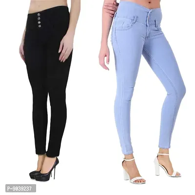 Fashionable Exclusive Jean Combo For Women-thumb0