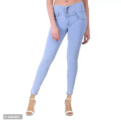 Fashionable Exclusive Present Women  Girls Wear Stretchable and Stylish Denim Jeans-thumb3