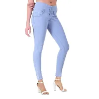 Fashionable Exclusive Present Women  Girls Wear Stretchable and Stylish Denim Jeans-thumb1