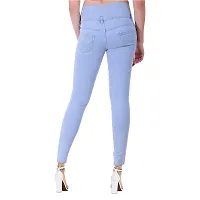 Classic Solid Jeans for Women-thumb1