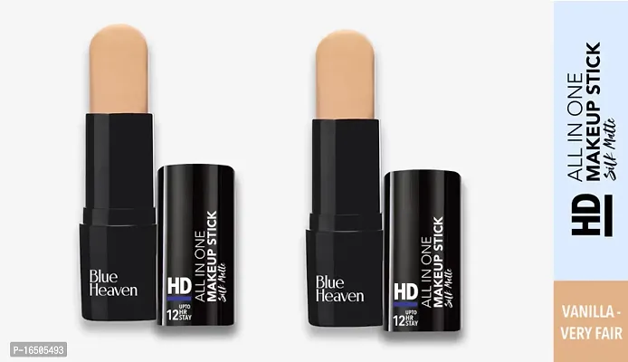 Blu e Heaven HD All In One Makeup Stick (Pack Of 2)-thumb0