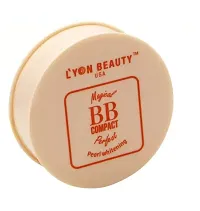 Lyon Beauty Magical BB Compact (Pack Of 2)   (Shade 1- Ivory )-thumb1