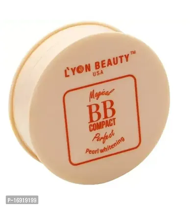 Lyon Beauty Magical BB Compact (Pack Of 2)   (Shade 1- Ivory )-thumb2