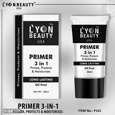 Lyon Beauty 3 in 1 Long Lassting Primer (30 ml)-thumb2