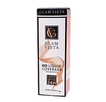 Glam Vista HD Liquid Coverage Foundation 30 ml Each (Pack Of 2)-thumb3