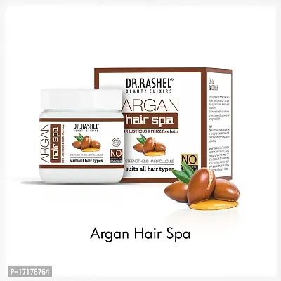 Dr Rashel Argan Hair Spa Suitable For All Hair Types (360 ml)-thumb4