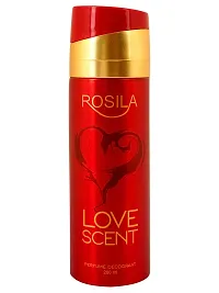 Rosila Love Scent Deodorant For Man  Women 200 ml Each (Pack Of 2)-thumb2