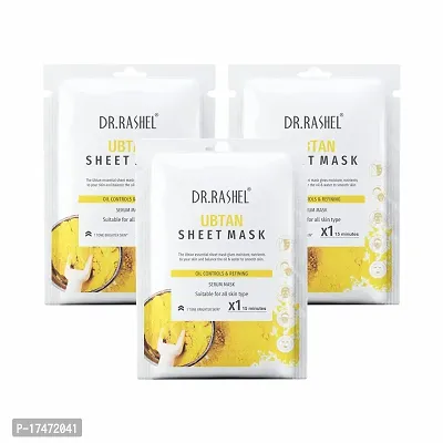 Dr Rashel Ubtan Sheet Mask 20 g Each (Pack Of 3)