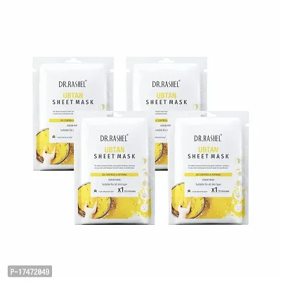 Dr Rashel Ubtan Sheet Mask 20 g Each (Pack Of 4)