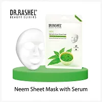 Dr Rashel Neem Sheet Mask 20 g Each (Pack Of 4)-thumb2