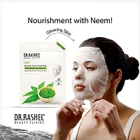 Dr Rashel Neem Sheet Mask 20 g Each (Pack Of 4)-thumb3