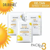 Dr Rashel De-Tan Sheet Mask 20 g Each (Pack Of 3)-thumb1