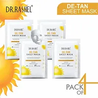 Dr Rashel De-Tan Sheet Mask 20 g each (Pack Of 4)-thumb1