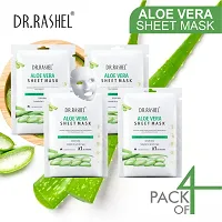 Dr Rashel Aloe Vera Sheet Mask 20 g Each (Pack Of 4)-thumb2