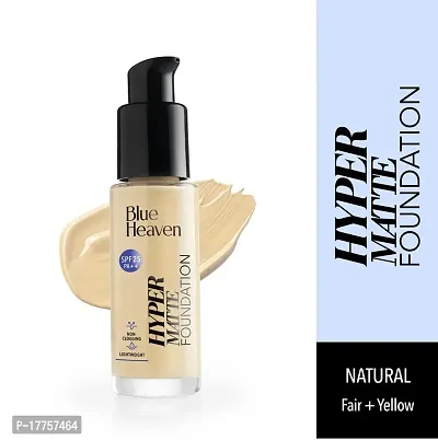 Blue Heaven Hyper Matte Foundation 30 ml Each (Pack Of 2)-thumb2