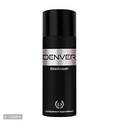Denver Blackcode Deodorant For Man  Women (165 ml)-thumb0